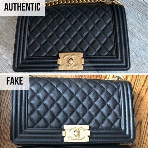 spot fake chanel boy bag|chanel bag markings.